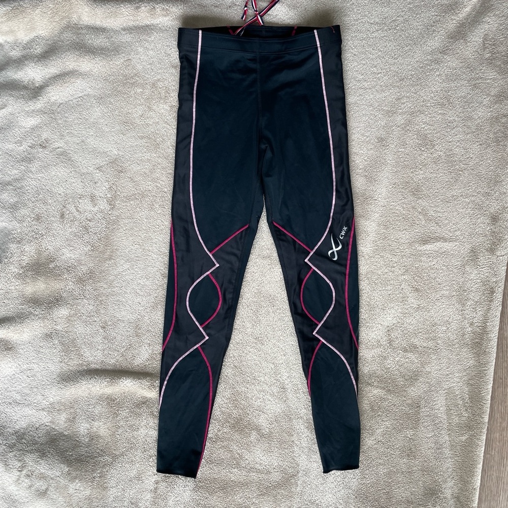 CW-X sport Leggings with black and Pink